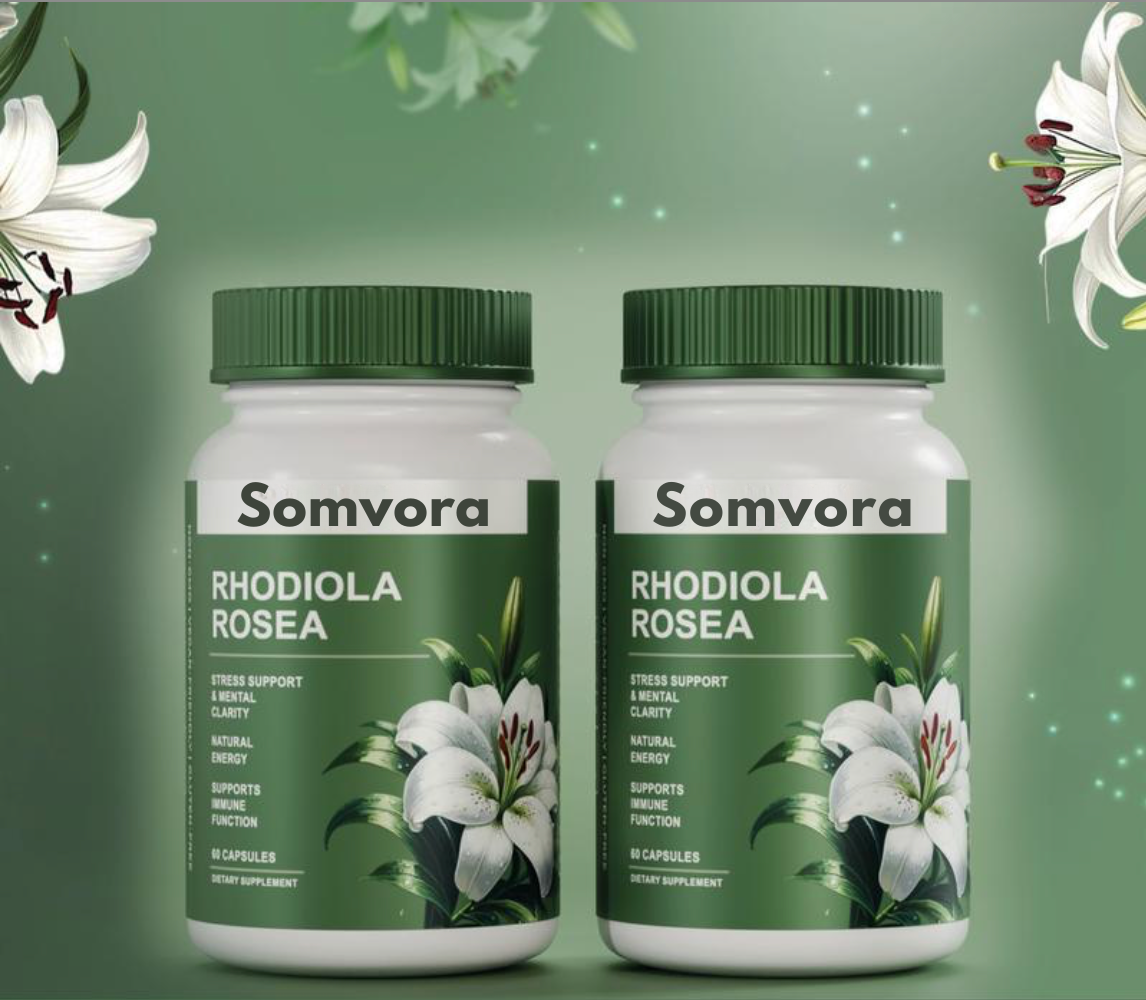 Rhodiola Rosea Capsules (1,000 mg)